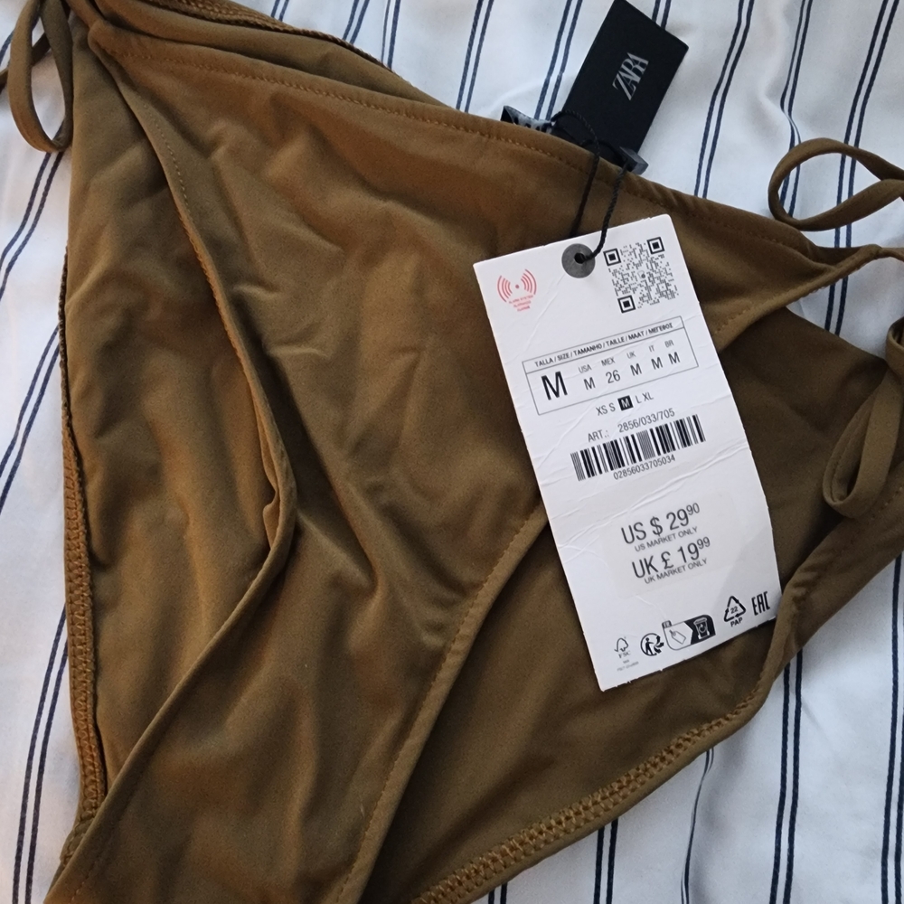 Zara Tan Bikini Bottom